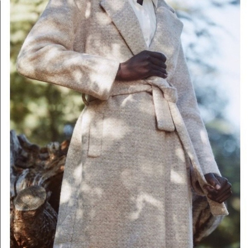 Reformation Gooding Wool Belted Coat 🐑